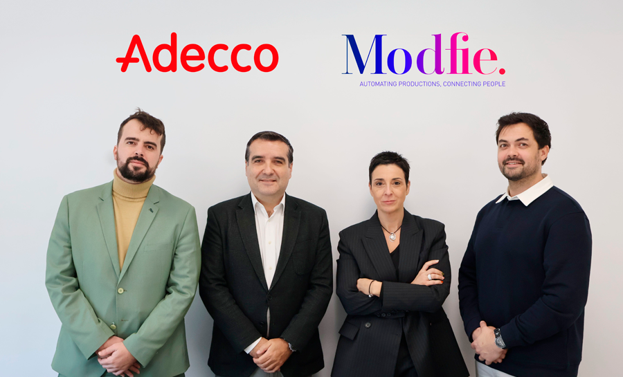 Adecco Audiovisual, la división especializada del Grupo Adecco en entretenimiento, cine y televisión, firma un acuerdo estratégico con Modfie, la plataforma tecnológica líder en gestión de figuración en España.
